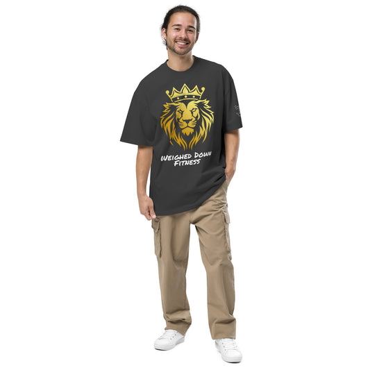 Weighed Down Fitness “Lion” Oversized T-Shirt