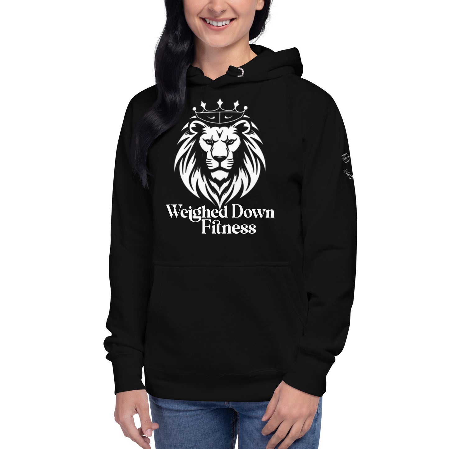 *NEW* Weighed Down Fitness “White Lion” Hoodie