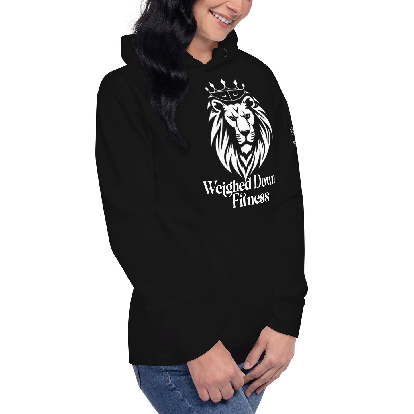 *NEW* Weighed Down Fitness “White Lion” Hoodie